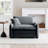 Comfortable Single Deep Seat Sofa With One Pillow, Suitable For Living Room And Bedroom, Club Multiple Occasions-838923619