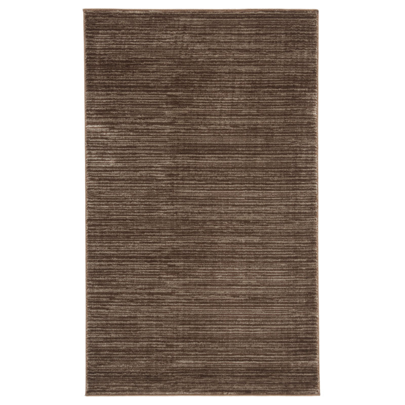 Aaishah Area Rug, Rectangle 3' x 5', Brown 