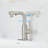 Single Handle Pull Down 3 Modes Sprayer Bathroom Sink Faucet With Deckplate Included And Pop-Up Drain-117277033