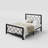 Bloneva Metal Open-Frame Bed-94917217-94917218
