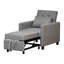 Fauteuil à oreilles confortable avec coussins capitonnés et accoudoirs arrondis pour un style de vie élégant