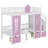 Transformable Twin-Over-Twin Bunk Bed With Adjustable Desk, Converting Lower Bunk Into A Functional Work Area-114346278