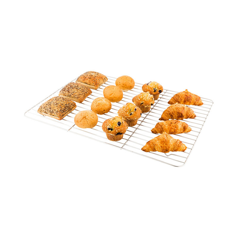 Grille de refroidissement pleine grandeur en acier inoxydable Met Lux - boîte de 1 unité
