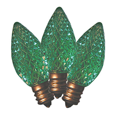 Ampoule DEL de Noël à facettes C7