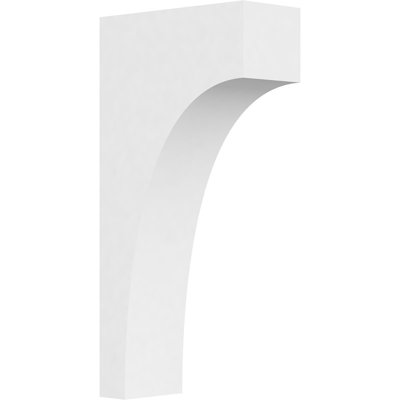 3"W x 8"D x 16"H Standard Stockport Architectural Grade PVC Corbel