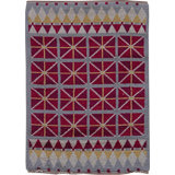 Vintage One-of-a-Kind Rectangle 4'8" X 6' Hand Knotted Area Rug