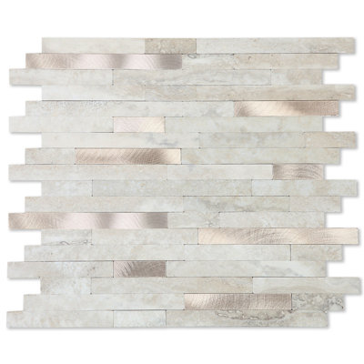 Carreau de terrain pelez et collez en polychlorure de vinyle (PVC) l 12 po x L 12 po