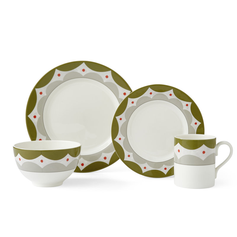 8.75" Geo Salad Plate