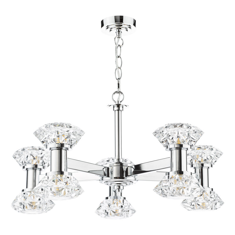 10 - Light Polished Chrome Pendant