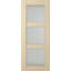 Dalle de porte intérieure en bois et verre Avet 3-Lite Vetro Avon-90885124-90885123
