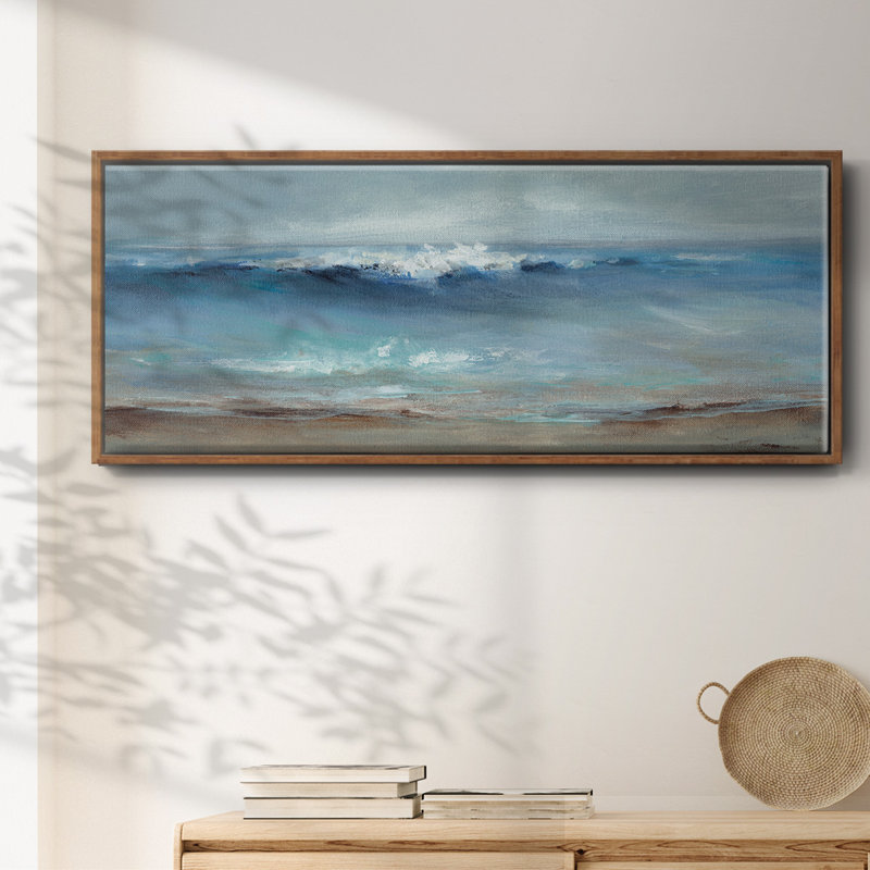 Northeast Wind- Framed Canvas, 20" H x 50" W