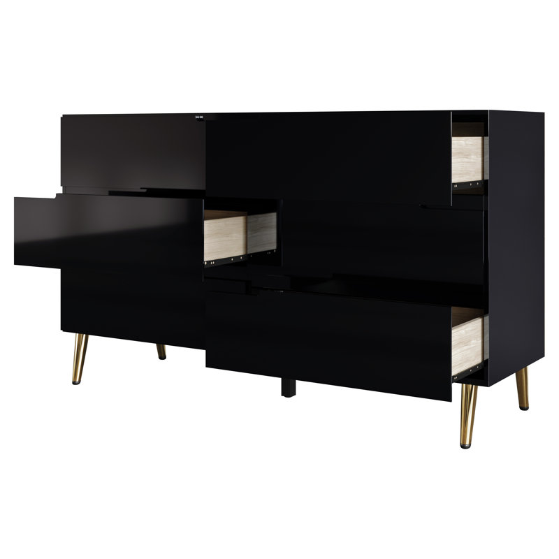 DRESSER EN NOIR, Noir