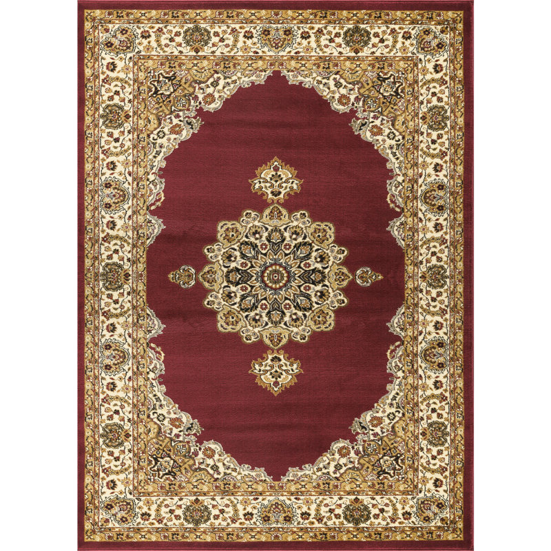 Tapis rouge 5 pi 3 po x 7 pi 3 po Rouge, 5 pi 3 po x 7 pi 3 po
