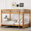 Lit superposé en bois, grand lit, inclus, pin et, peu encombrant pour cabines de montagne-129909130