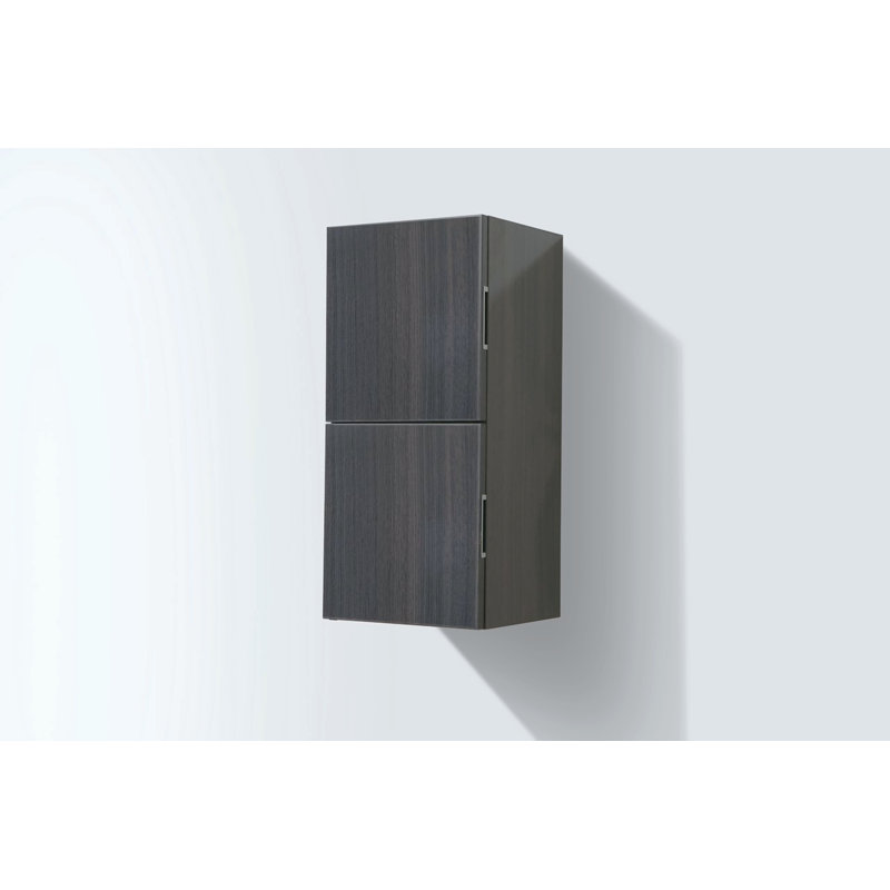 Armoire à linge Royetta, Chêne gris