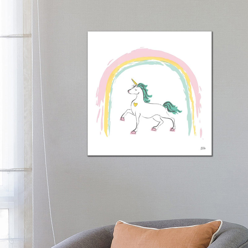 Rainbow Dream I by Melissa Averinos - Wrapped Canvas Painting, 45.72 cm H x 45.72 cm W x 1.91 cm D