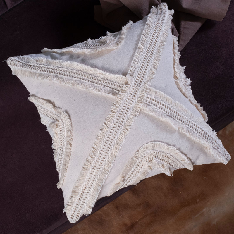 Assante White Square Cushion Cover