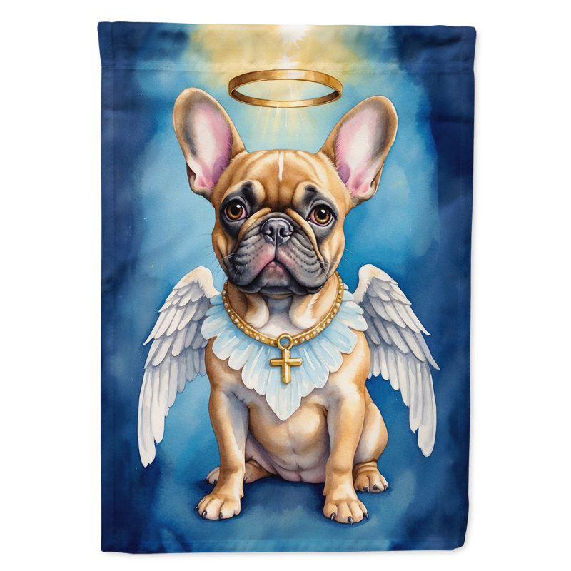 Drapeau de bouledogue français My Angel House