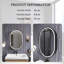 Mundi 21'' W 31'' H Surface Medicine Cabinet Mirror Fixed