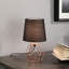 Lampe de table or rose 11,25 po Sonny