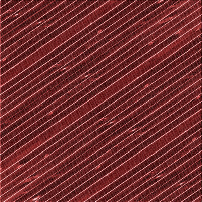 Tapis rayé marron
