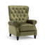 Buttoned Carmona Wingback Recliner Chair-1261970017