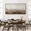Serene Misty Landscape in Soft Browns Modern Art-111695723-100937314