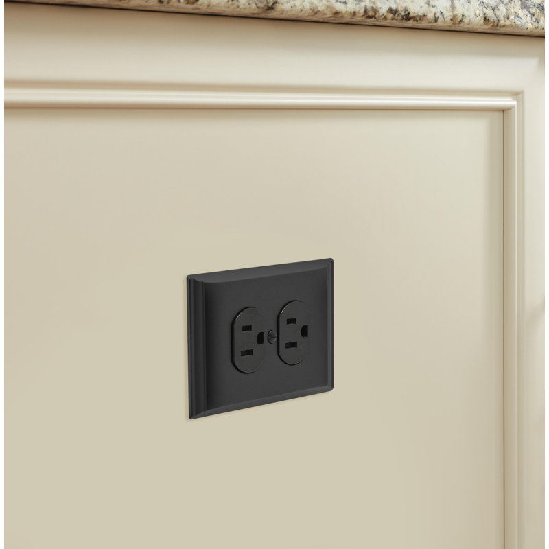 Plaque murale Candler, Bronze noir