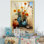 Décoration florale rustique charme poterie II - poterie bohème