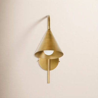 Zephyr Single Light Iron Dimmable Plug-in Wallchiere