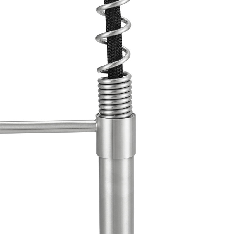Living And Home Pull Down Kitchen Faucet, Silver
