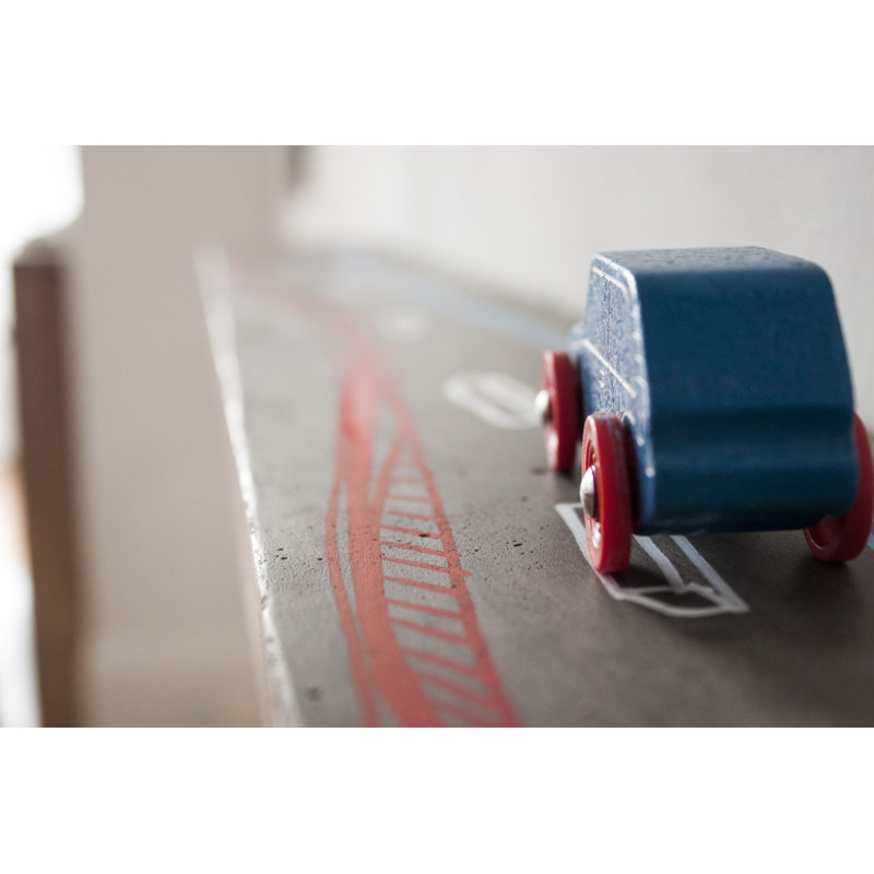Sliced Concrete Floating Shelf, Large