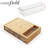 Bamboo Cutting Board with Removable Storage Drawers