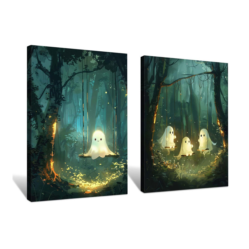 2 Piece Wrapped Canvas Wall Art, 40cm H x 30cm W