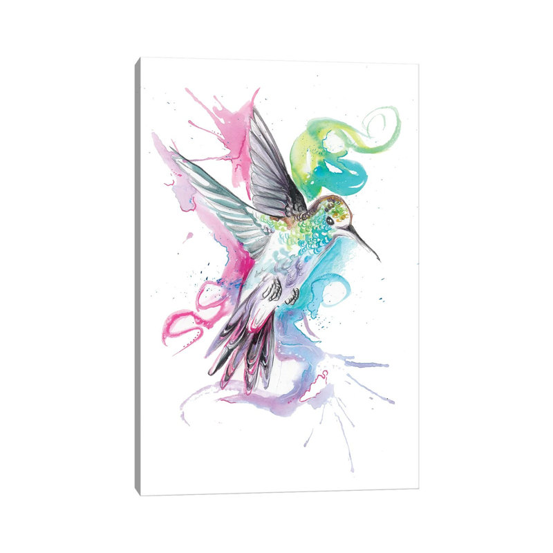 Hummingbird 1 Piece Wrapped Canvas Wall Art, 66.04 cm H x 45.72 cm W x 3.175 cm D