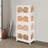 Collapsible Storage Bins With Lids & Wheels(4 Tier)