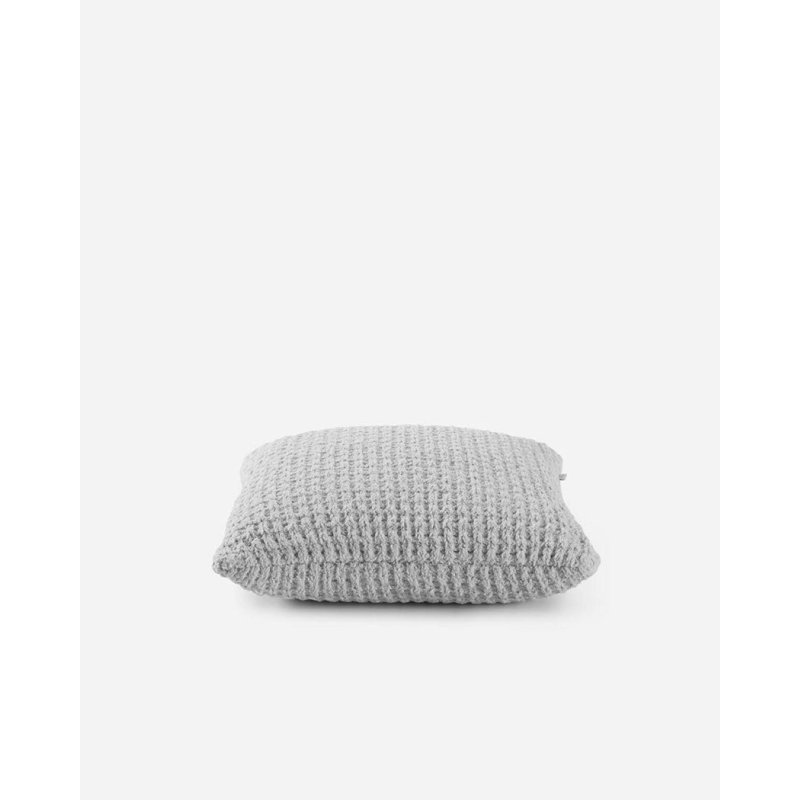 Snug Square Pillow Cover & Insert, Cloud Gray