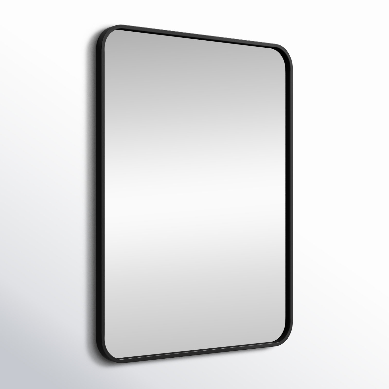 Sabine Accent Mirror, Black, 30" x 22"