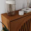 Buffet moderne cannelé, noyer-253864115