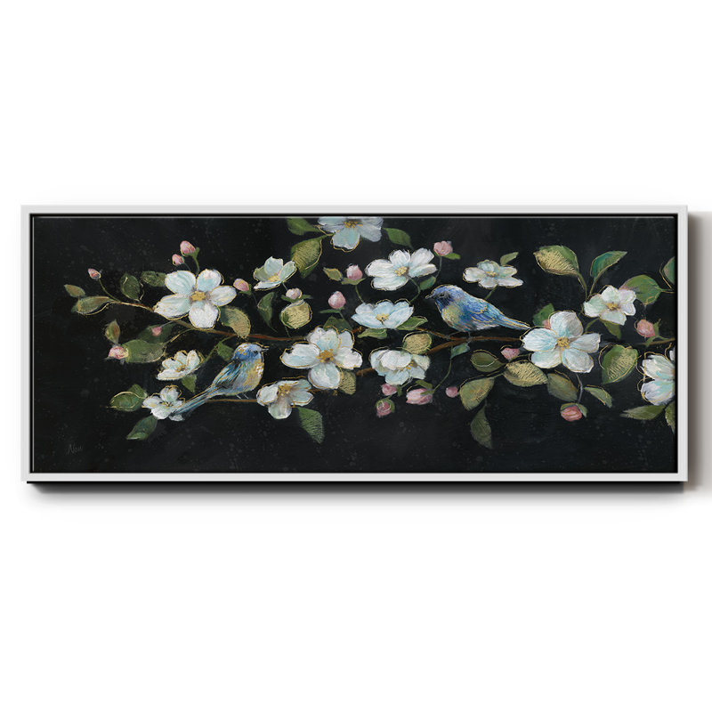 Evening Duet- Framed Canvas