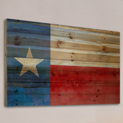 " Texas Red And Blue "