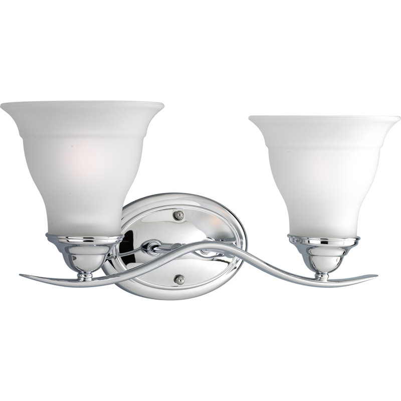 Wanette 2 - Light Dimmable Vanity Light, Polished Chrome