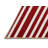 Machine Washable Horizontal Stripes Red Area Rug-1921338483