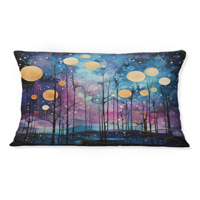 Coussin Celestial Serenade I - Abstract Collages