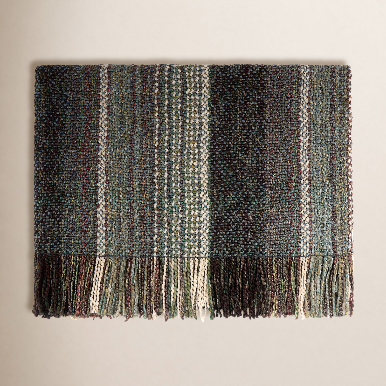 Takara Machine Woven Throw Blanket, Storm