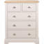 89 cm W Chest of 5 Drawers