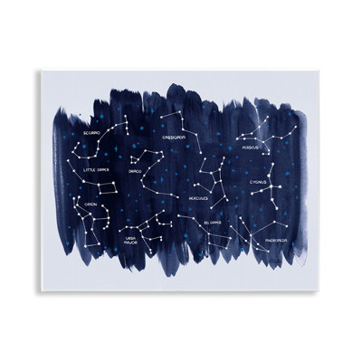 «Constellations on Blue» par Carrie Cantwell