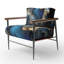 Crossreagh - Fauteuil d'appoint rembourré en marbre-536350925
