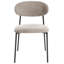 46cm H Upholstered Side Chair in Beige