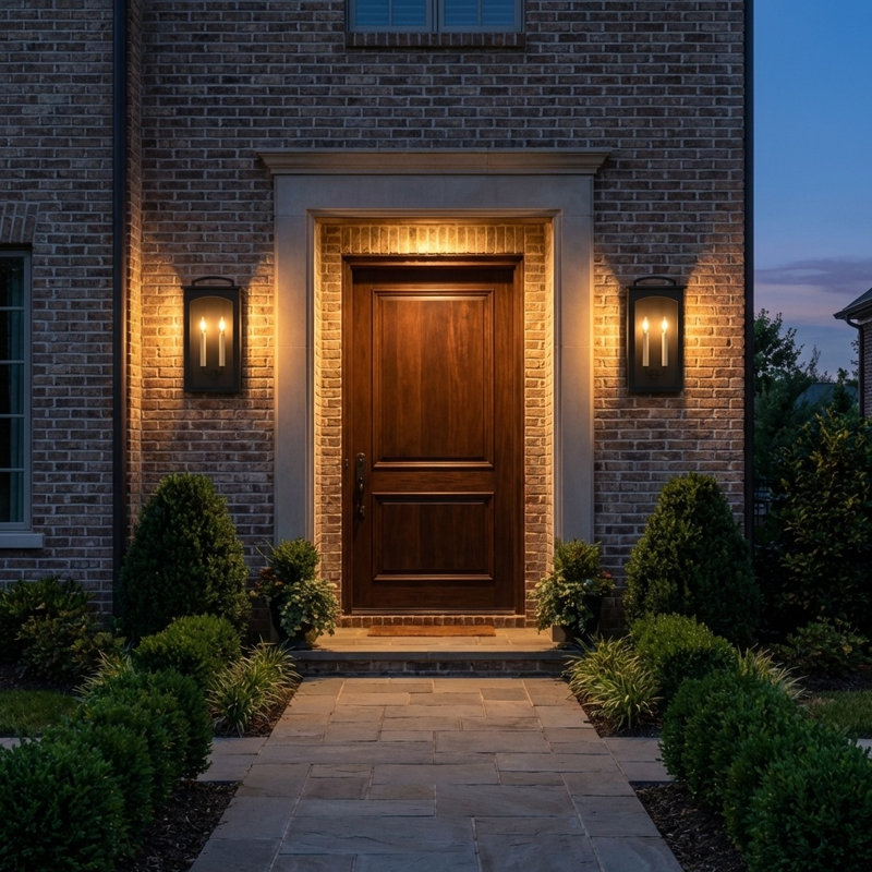 Modesto Wall Lantern, 2, 19.25" H x 10" W x 7.5" D